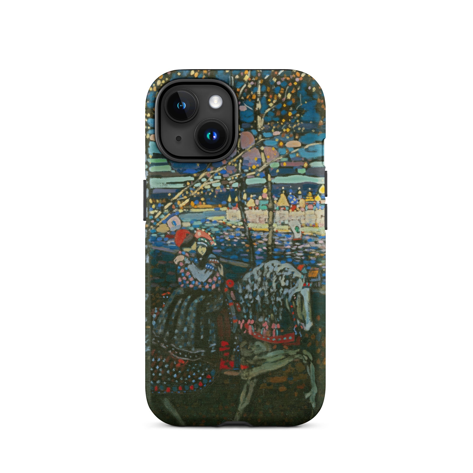 Riding Couple - Wassily Kandinsky Iphone Case, 15 / Matte, Artistic Phone Case