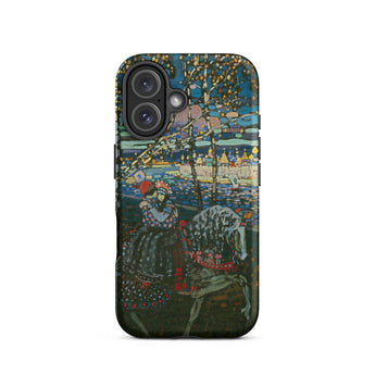 Coppia a cavallo - Custodia Iphone Wassily Kandinsky, 16 / Opaca, Custodie per cellulari, Toby Leon