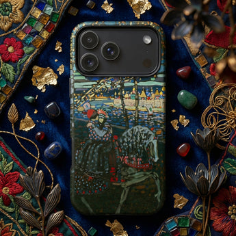 Riding Couple - Wassily Kandinsky Phone Case, Mobile Cases, Toby Leon
