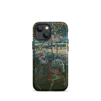 Riding Couple - Wassily Kandinsky Phone Case Iphone 13 Mini / Matte Artistic, Midnight Promenade, Carnival Beads Mobile Cases