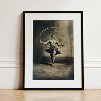 Ringleader - Gay Neoclassical Art Print / Canvas, 12x16’’ / 31x41cm / Black Frame / Matboard, Posters Prints & Visual Artwork, Toby Leon