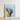 Vibrant Colorful Framed Print Stylized Rooster Turquoise Red Fun Fair Ride, Rooster’s Reign, Art
