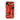 Roaring Tiger Appliqué - Mola Embroidery Iphone Case, Xr / Matte, Colorful Phone Case Stylized Red Animal Face Fangs