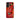Roaring Tiger Appliqué - Mola Embroidery Samsung Case, Galaxy S21 Fe / Matte, Red Smartphone Case Stylized Abstract Face Design