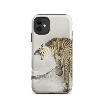 Roaring Tiger - Ohara Koson Shin-hanga iPhone-Hülle, 11 / Matt, Handyhüllen, Toby Leon