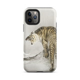 Roaring Tiger - Ohara Koson Shin-hanga iPhone-Hülle, 11 Pro / Matt, Handyhüllen, Toby Leon