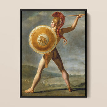Roman Warrior - Jacques Louis David Art Print / Canvas, Prints