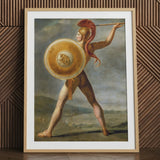 Roman Warrior - Jacques Louis David Art Print / Canvas, Prints