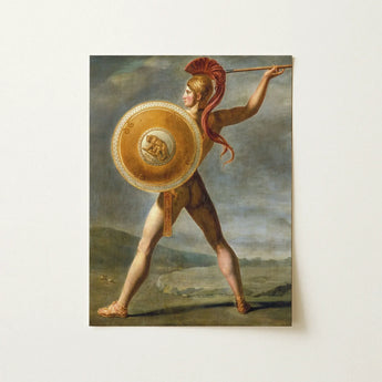 Roman Warrior - Jacques Louis David Art Print / Canvas, Prints