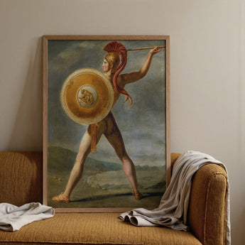 Roman Warrior - Jacques Louis David Art Print / Canvas, Prints