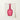 Vibrant Fuchsia Glass Decanter Faceted Geometric Design Ornate Janet Riza’s 1930s Pink, Art Print, Riza Decorative Glassware