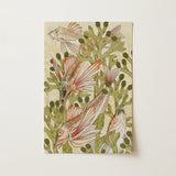 Rouget - Maurice Pillard Verneuil Art Nouveau Print / Canvas Rectangular Intricately Illustrated Fish Among Green Auguste Racinet, Prints