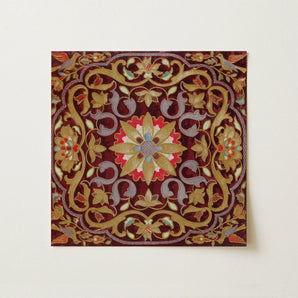 Russian Embroidery - Matthew Digby Wyatt Art Print / Canvas, 12x12’’ / 31x31cm / Unframed / no Border, Posters Prints & Visual Artwork,