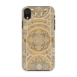 Russian Pattern - Auguste Racinet Iphone Case Xr / Matte Ornate Phone Case Intricate Gold White Celtic-inspired Designs Auguste Racinet,