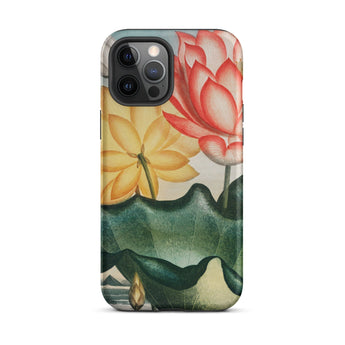 Sacred Egyptian Bean - Robert John Thornton Phone Case Iphone 12 Pro Max / Matte Floral-patterned Phone Case Sacred Egyptian Bean, Bean