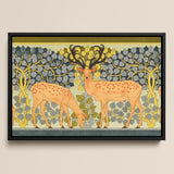 Sagittaire - Maurice Pillard Verneuil Deer Art Print / Canvas, 18x12’’ / 46x31cm / Black Frame, Posters Prints & Visual Artwork, Toby Leon