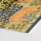 Sagittaire - Maurice Pillard Verneuil Deer Art Print / Canvas Stylized Orange Brown Spots Among, Nouveau, Woodland Realm Prints
