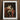 White-framed Reproduction Caravaggio’s ?The Conversion St Saint John, Caravaggio Art Print