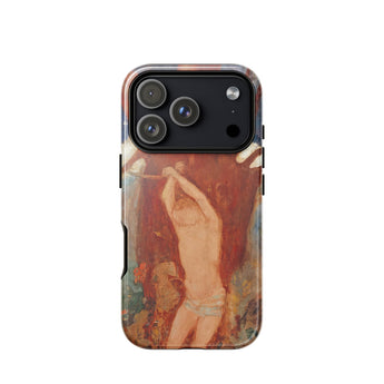 Saint Sebastien - Odilon Redon Phone Case Iphone 17 Pro / Gloss Phone Case Detailed Classical Painting Nude Figure Dynamic Odilon Redon