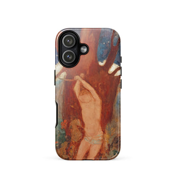 Saint Sebastien - Odilon Redon Phone Case Iphone 17 / Gloss Phone Case Detailed Vintage-style Painting Warm Earthy Tones Odilon Redon