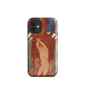 Saint Sebastien - Odilon Redon Phone Case Iphone 12 Mini / Gloss Rugged Transparent Phone Case Vibrant Impressionistic Painting Nude Odilon