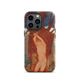 Saint Sebastien - Odilon Redon Phone Case Iphone 13 Pro / Matte Rugged Phone Case Vivid Textured Print Artistic Painting Odilon Redon