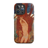 Saint Sebastien - Odilon Redon Phone Case Iphone 16 Pro Max / Matte Rugged Phone Case Vivid Textured Print Expressive Painting Odilon Redon