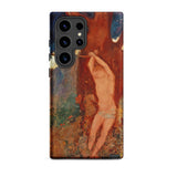 Saint Sebastien - Odilon Redon Phone Case Samsung Galaxy S24 Ultra / Matte Phone Case Vibrant Impressionistic Painting Nude Figure Dynamic