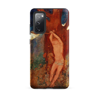 Saint Sebastien - Odilon Redon Phone Case Samsung Galaxy S20 Fe / Matte Phone Case Vibrant Impressionistic Painting Nude Figure