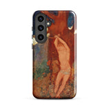 Saint Sebastien - Odilon Redon Phone Case Samsung Galaxy S24 Plus / Gloss Phone Case Vintage-style Painting Nude Figure Earthy
