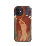 Saint Sebastien - Odilon Redon Phone Case Iphone 12 / Gloss Phone Case Vintage-style Painting Warm Earthy Tones Dramatic Odilon Redon