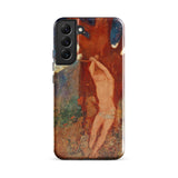 Saint Sebastien - Odilon Redon Phone Case Samsung Galaxy S22 Plus / Gloss Phone Case Vintage-style Painting Warm Earthy Tones Soft Odilon