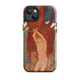 Saint Sebastien - Odilon Redon Phone Case Iphone 14 Plus / Gloss Phone Case Vivid Textured Painting Nude Figure Expressive Odilon Redon