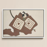 Samurai - Kamisaka Sekka Art Print / Canvas, 18x12’’ / 46x31cm / White Frame, Posters Prints & Visual Artwork, Toby Leon