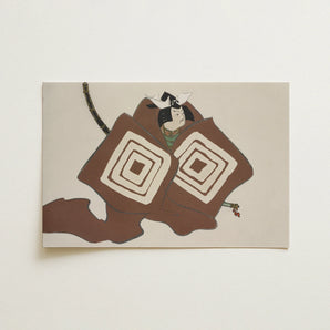 Samurai - Kamisaka Sekka Art Print / Canvas, 18x12’’ / 46x31cm / Unframed / no Border, Posters Prints & Visual Artwork, Toby Leon