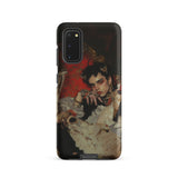 Santino - Queer Vampire King Samsung Case, Galaxy S20 / Matte, Black Smartphone Case Printed Person Adorned Jewelry