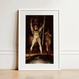 Satan Leading His Legions - Thomas Lawrence Art Print / Canvas, Ember Glow, Prints