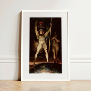 Satan Leading His Legions - Thomas Lawrence Art Print / Canvas, Ember Glow, Prints