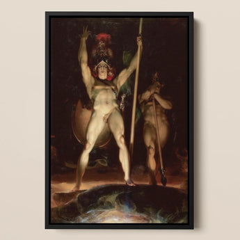 Satan Leading His Legions - Thomas Lawrence Art Print / Canvas, Ember Glow, Prints