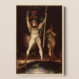 Satan Leading His Legions - Thomas Lawrence Art Print / Canvas, Ember Glow, Prints