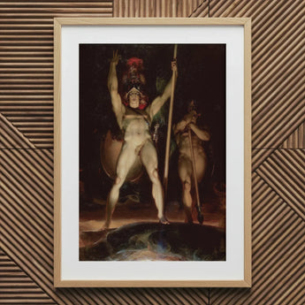 Satan Leading His Legions - Thomas Lawrence Art Print / Canvas, Ember Glow, Prints
