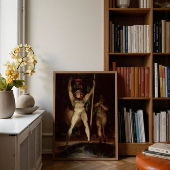 Satan Leading His Legions - Thomas Lawrence Art Print / Canvas, Ember Glow, Prints