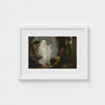 Saul and the Witch of Endor - Benjamin West Art Print / Canvas, Moonlight Breaks, Witch’s Gesture Prints