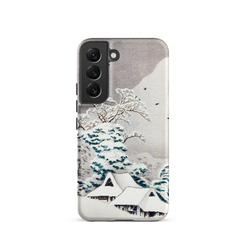 Sawatari in Snow - Hiroaki Takahashi Phone Case, Samsung Galaxy S22 / Matte, Mobile Cases, Toby Leon
