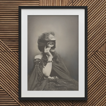 Scherzo Di Follia - Pierre-louis Pierson Art Print / Canvas, 20x30’’ / 51x76cm / Black Frame / Matboard, Posters Prints & Visual Artwork,