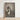 Framed Black-and-white Portrait Woman Ornate Dress Glass Eye Scherzo Di Follia, Small Black Passe-partout, Soft Warm Gray, Pierson’s