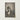 Black-and-white Photographic Print Woman Ornate Dark Gown Glass Scherzo Di Follia, Small Black Passe-partout, Soft Warm Gray, Pierson’s