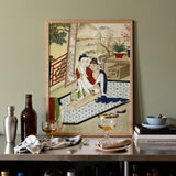 Scholar and Actor - Chinesischer homoerotischer Kunstdruck / Leinwand, Poster-Drucke & visuelle Kunstwerke, Toby Leon