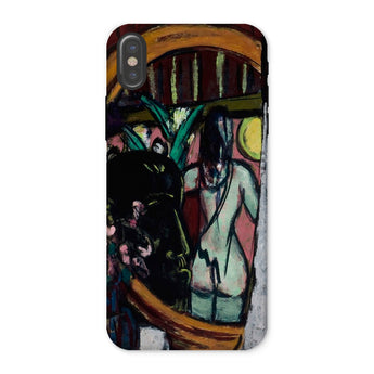 Bildhaueratelier - Max Beckmann Iphone Hülle, x / Matt, Handyhüllen, Toby Leon