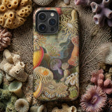 Sea Anemones - Ernst Haeckel Phone Case Vibrant Detailed Marine Life Illustration Phone Case Colorful Ernst Haeckel, Sentient Flares,